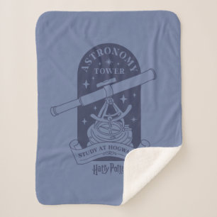 Study at HOGWARTS™ Astronomy Tower Sherpa Blanket
