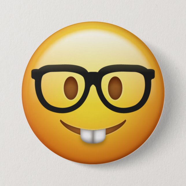 Study Buddy Emoji Button (Front)