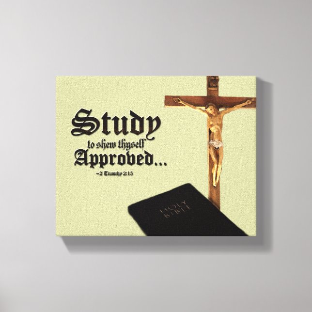 Study Canvas Print (Front)