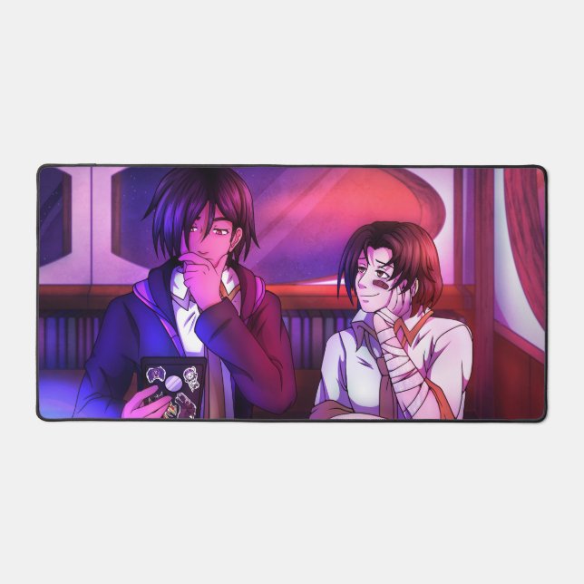 Study Date Desk Mat (Front)