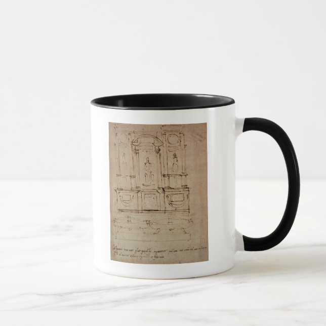 Study for a double tomb mug (Right)