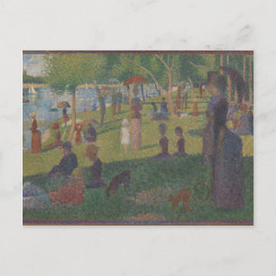 Study for (A Sunday on La Grande Jatte) Postcard