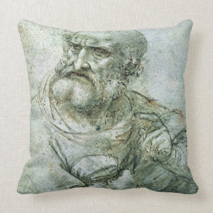 Study for an Apostle from The Last Supper, c.1495 Cushion