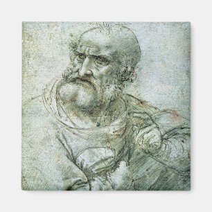 Study for an Apostle from The Last Supper, c.1495 Magnet