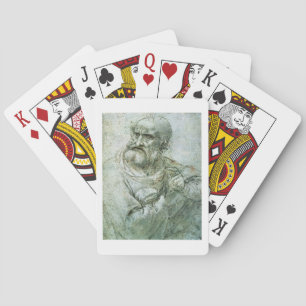 Study for an Apostle from The Last Supper, c.1495 Playing Cards