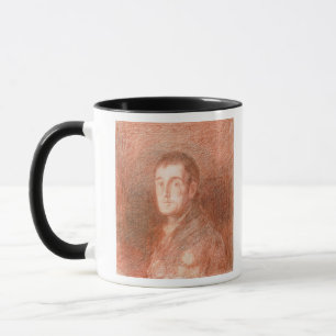 Study for an equestrian portrait mug