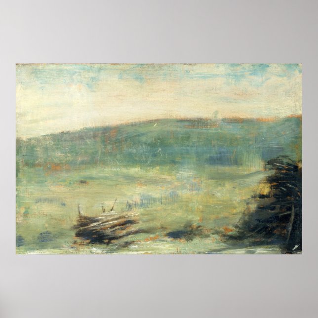 Study for Bathers at Asnières Poster (Front)