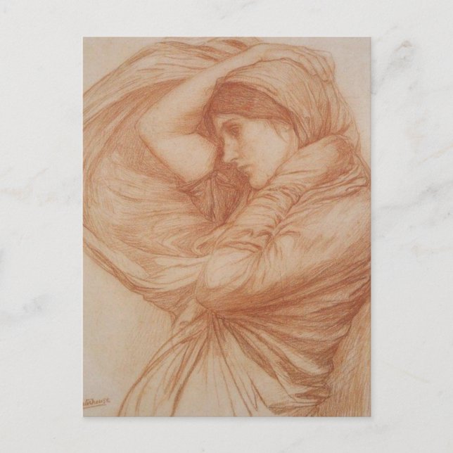 Study for Boreas Postcard (Front)