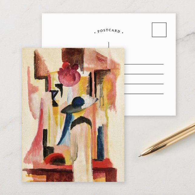 Study for Bright Shop Window | August Macke Postcard (Creator Uploaded)