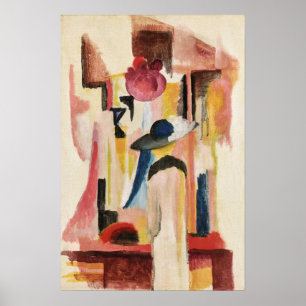 Study for Bright Shop Window   August Macke Poster