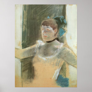 Study for Bust of a Dancer by Edgar Degas Poster