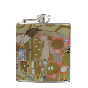 Study for Fulfilment, c.1905-09 (w/c & gold on pap Hip Flask