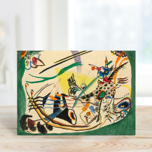 Study for Green Border Kandinsky Card