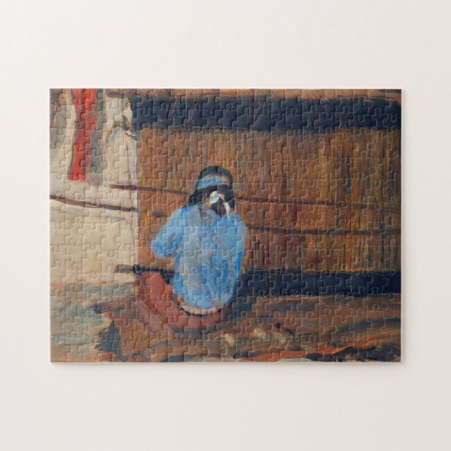 Study for Hopi Weaver by Maynard Dixon Jigsaw Puzzle (Horizontal)