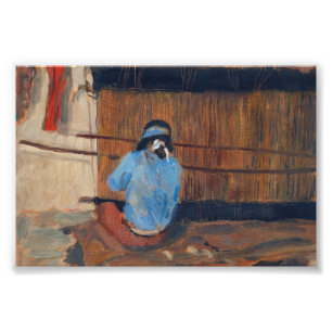Study for Hopi Weaver by Maynard Dixon Photo Print