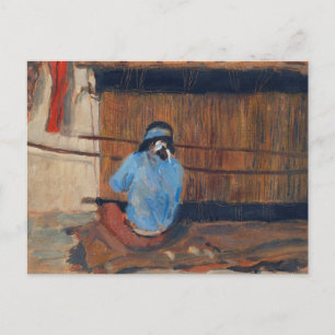 Study for Hopi Weaver by Maynard Dixon Postcard