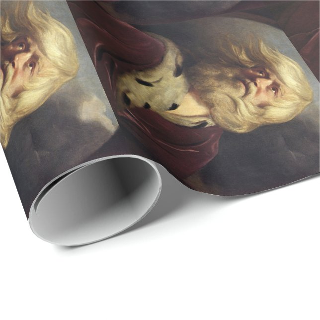 Study for King Lear Wrapping Paper (Roll Corner)