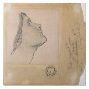 Study for 'Lamia', c.1904-05 (pencil on paper) Ceramic Tile