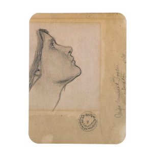 Study for 'Lamia', c.1904-05 (pencil on paper) Magnet