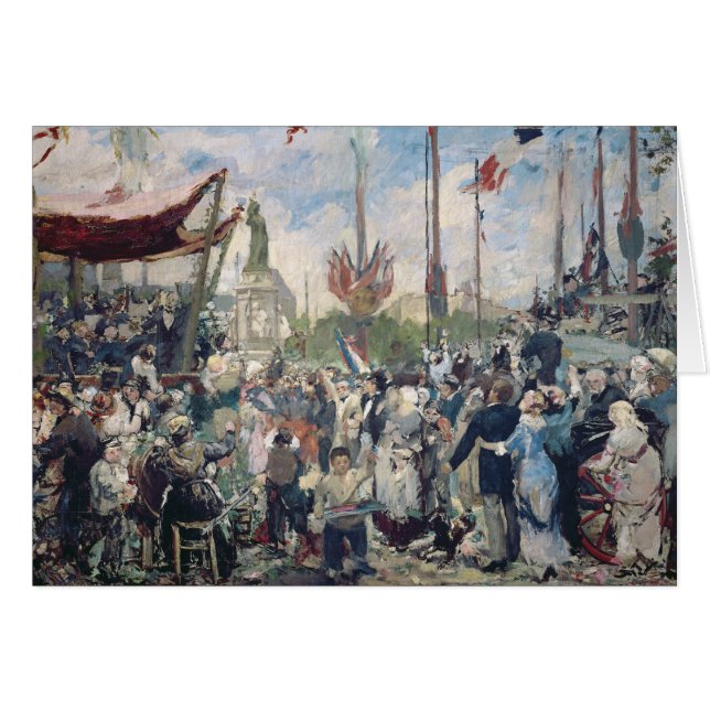 Study for 'Le 14 Juillet 1880', 1880-84 (Front Horizontal)