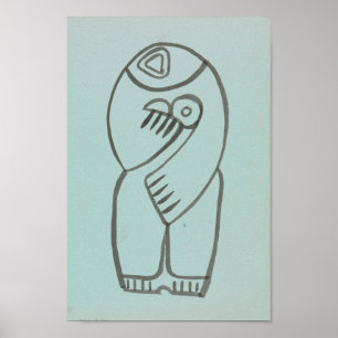 Study for Mother and Child Henri Gaudier-Brzeska Poster