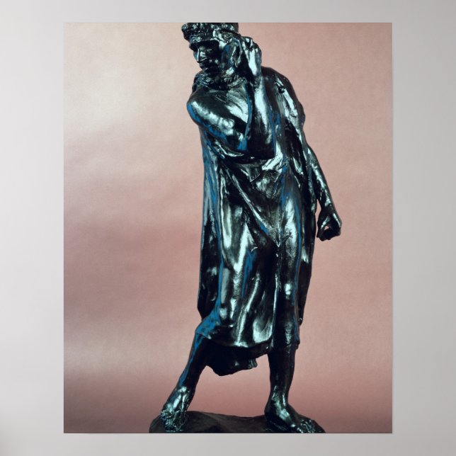 Study for Pierre de Wissant, from the Burghers of Poster (Front)