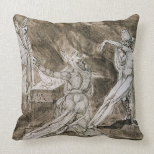 Study for "Saul and the Witch of Endor" Cushion