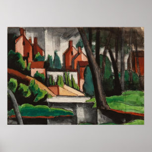 STUDY FOR SUN AFTER RAIN POSTER