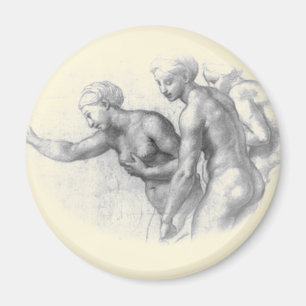 Study for the 3 Graces - Raphael Magnet