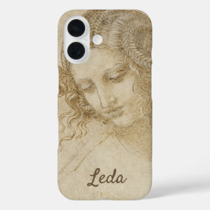 Study for the Head of Leda by Leonardo da Vinci iPhone 16 Case