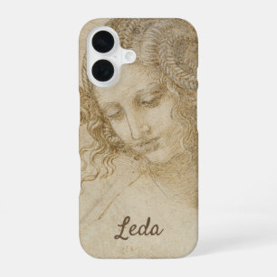Study for the Head of Leda by Leonardo da Vinci iPhone 16 Case