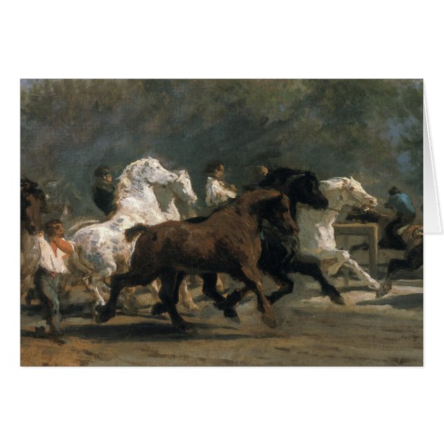 Study for the Horsemarket, 1900 (Front Horizontal)
