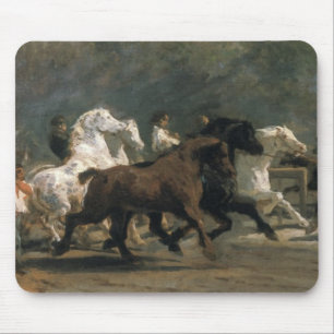Study for the Horsemarket, 1900 Mouse Pad