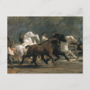 Study for the Horsemarket, 1900 Postcard