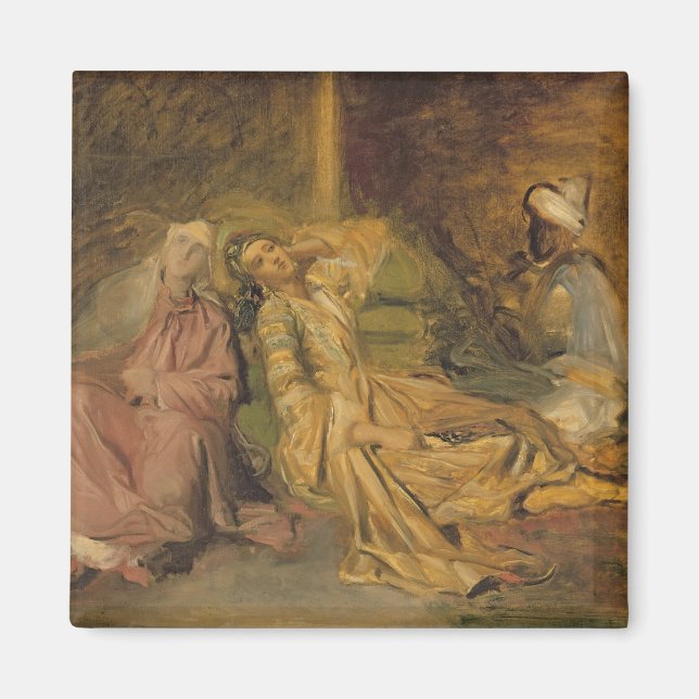 Study for the Interior of a Harem Magnet (Front)