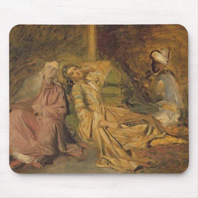 Study for the Interior of a Harem Mouse Pad (Front)