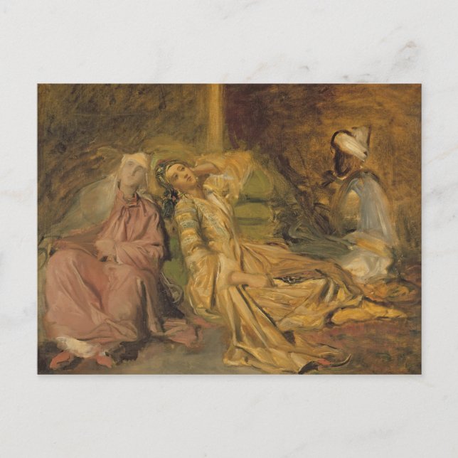 Study for the Interior of a Harem Postcard (Front)