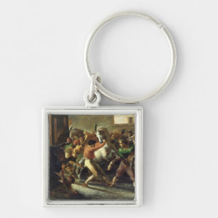Study for the Race of the Barbarian Horses, 1817 Key Ring