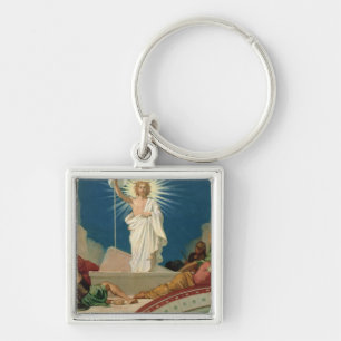 Study for the Resurrection of Christ, 1860 Key Ring