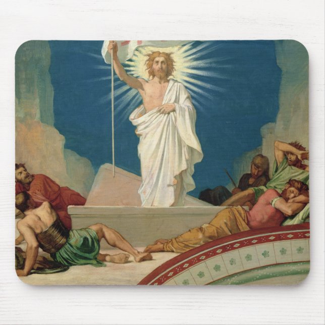 Study for the Resurrection of Christ, 1860 Mouse Pad (Front)