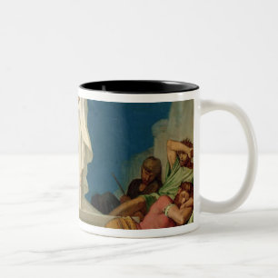 Study for the Resurrection of Christ, 1860 Two-Tone Coffee Mug