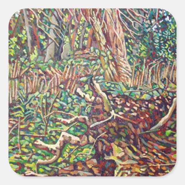 Study for Trunk 2 Square Sticker (Front)