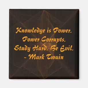 Study Hard and Be Evil Magnet