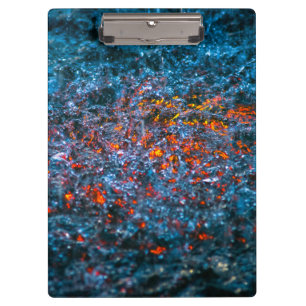 Study In Watercolor - Orange Clipboard