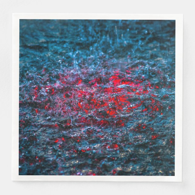 Study In Watercolor - Red Napkin (Front)