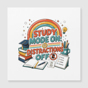 Study Mode On Distractions Off