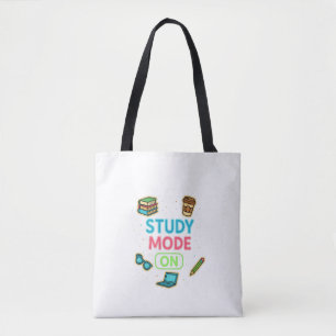 Study Mode On Tote Bag