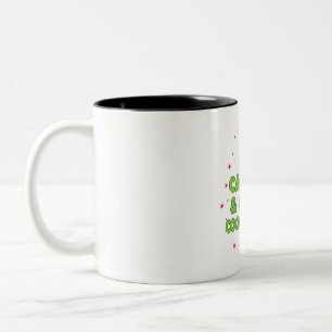 Study Mug For College Girls with Coffee & Chaos 