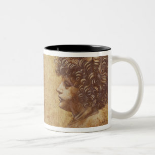 Study of a child's head Two-Tone coffee mug