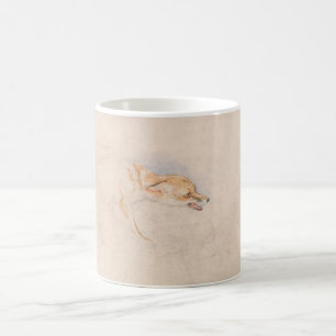 Study of a Crouching Fox (by John Frederick Lewis) Coffee Mug
